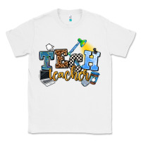 White tech teacher Classic Tee - AdoDesignShop