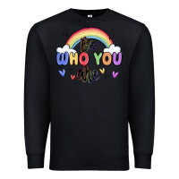 Black be who you are Premium Sweatshirt - MaliasSmallBusiness