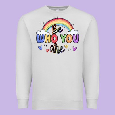 Be Who You Are Premium Sweatshirt Designed By Maliassmallbusiness