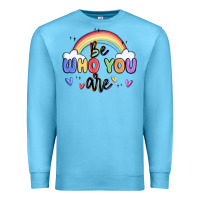 Ocean Blue be who you are Premium Sweatshirt - MaliasSmallBusiness