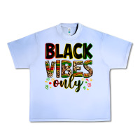 Grape Ice Black vibes only juneteenth Urban Heavy Tee - Zillion Design Studio