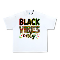 White Black vibes only juneteenth Urban Heavy Tee - Zillion Design Studio