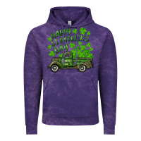 Cloud Purple Happy st. patrick's day shamrock farm truck Vintage Hoodie - RanaPortraitStore