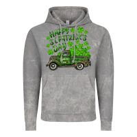 Cloud Rock Happy st. patrick's day shamrock farm truck Vintage Hoodie - RanaPortraitStore