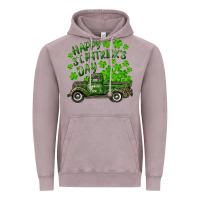 Vintage Zinc Happy st. patrick's day shamrock farm truck Vintage Hoodie - RanaPortraitStore