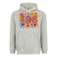 Moon Dust choose happy Heavyweight Hoodie - MaliasSmallBusiness