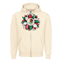 Sandshell sunflower mexican flag Zipper Hoodie - JahusDesignShop
