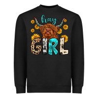 Black hay girl Heavyweight Sweatshirt - Zillion Design Studio