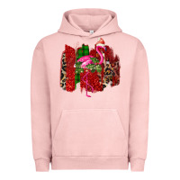 Pigment Salmon Christmas Flamingo Urban Hoodie - Bettercallsaul