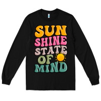 Black sun shine state of mind Long Sleeve Tee - JahusDesignShop