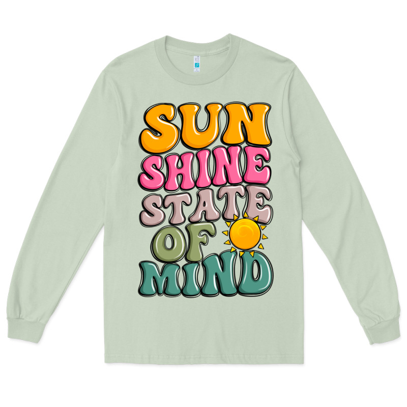 Sun Shine State Of Mind Long Sleeve Tee by JahusDesignShop | Teevron