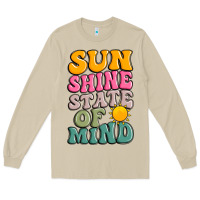 Mushroom sun shine state of mind Long Sleeve Tee - JahusDesignShop