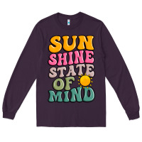 Plum sun shine state of mind Long Sleeve Tee - JahusDesignShop