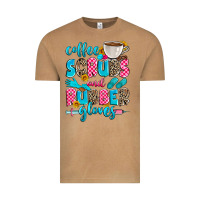 Vintage Camel coffee scrubs and rubber gloves Vintage Tee - Zillion Design Studio