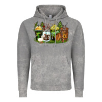 Cloud Rock hunter coffee cups Vintage Hoodie - Zillion Design Studio