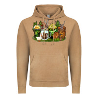 Hunter Coffee Cups Vintage Hoodie | Teevron