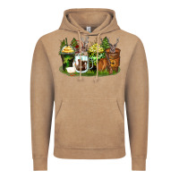 Vintage Coffee hunter coffee cups Vintage Hoodie - Zillion Design Studio