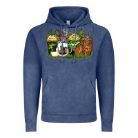 Vintage Denim hunter coffee cups Vintage Hoodie - Zillion Design Studio