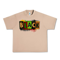 Burro Black juneteenth Urban Heavy Tee - Zillion Design Studio