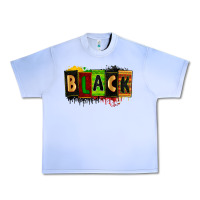 Grape Ice Black juneteenth Urban Heavy Tee - Zillion Design Studio