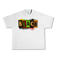 Lunar Rock Black juneteenth Urban Heavy Tee - Zillion Design Studio