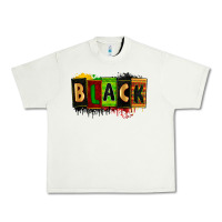 Pistachio Black juneteenth Urban Heavy Tee - Zillion Design Studio