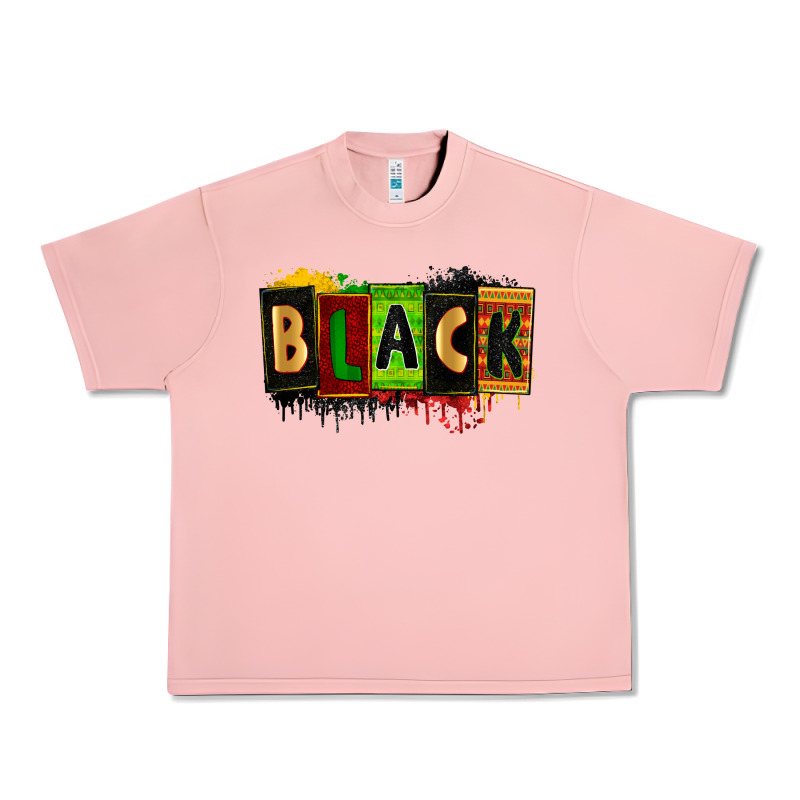 Black Juneteenth Urban Heavy Tee by Zillion Design Studio | Teevron