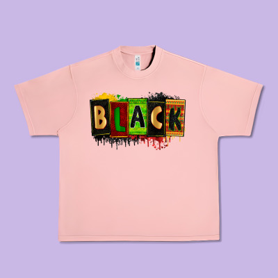 Black Juneteenth Urban Heavy Tee Designed By Zillion Design Studio