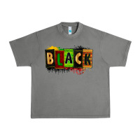 Tornado Black juneteenth Urban Heavy Tee - Zillion Design Studio