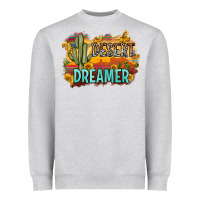 Heather Grey desert dreamer Heavyweight Sweatshirt - Zillion Design Studio