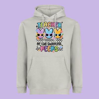 Teacher Of The Sweetest Heavyweight Hoodie Designed By Maliassmallbusiness