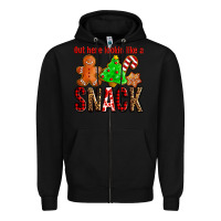 Black out here lookin like a snack ado Zipper Hoodie - AdoDesignShop