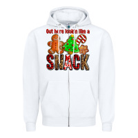 White out here lookin like a snack ado Zipper Hoodie - AdoDesignShop