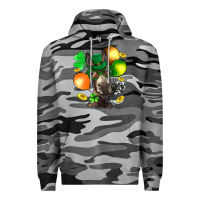 Slate Camo St. Patricks Clovers With Donkey Premium Hoodie - BundleAndBundleShop
