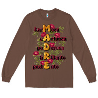 Chestnut ella es mamá Long Sleeve Tee - JahusDesignShop