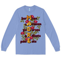 Colony Blue ella es mamá Long Sleeve Tee - JahusDesignShop