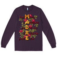 Plum ella es mamá Long Sleeve Tee - JahusDesignShop