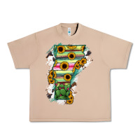 Burro Vermont State Map Urban Heavy Tee - RanaPortraitStore