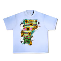 Grape Ice Vermont State Map Urban Heavy Tee - RanaPortraitStore