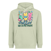 Matcha chillin with my peeps Heavyweight Hoodie - MaliasSmallBusiness