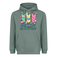 Sage chillin with my peeps Heavyweight Hoodie - MaliasSmallBusiness