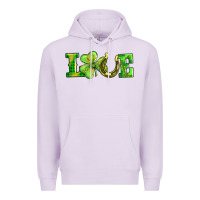Lilac love with horseshoe Premium Hoodie - AdoDesignShop