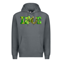 Rock love with horseshoe Premium Hoodie - AdoDesignShop