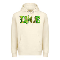 Sandshell love with horseshoe Premium Hoodie - AdoDesignShop