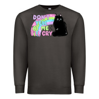 Smoke dont yell at me ill cry Premium Sweatshirt - MaliasSmallBusiness