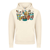 Vintage Artic english bulldog coffee cups Vintage Hoodie - Zillion Design Studio
