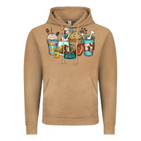 Vintage Camel english bulldog coffee cups Vintage Hoodie - Zillion Design Studio