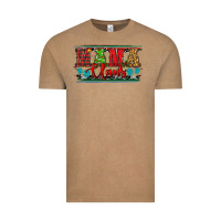 Vintage Coffee christmas western mama claus Vintage Tee - RanaPortraitStore