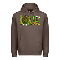 Coffee St. Patrick's Day love dog paw Premium Hoodie - BundleAndBundleShop