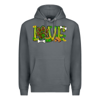 Rock St. Patrick's Day love dog paw Premium Hoodie - BundleAndBundleShop